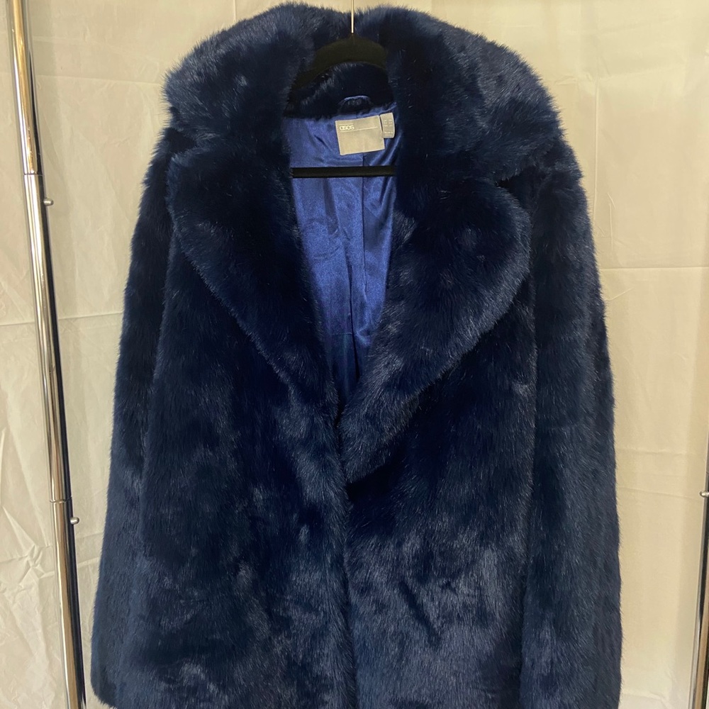 Plus Size ASOS Faux Fur Jacket
